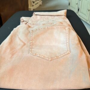 Plus size jeans capris